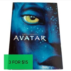 AVATAR 1 DVD James Cameron Film Cinematic Movie PG-13 SCIENCE FICTION Sci-fi